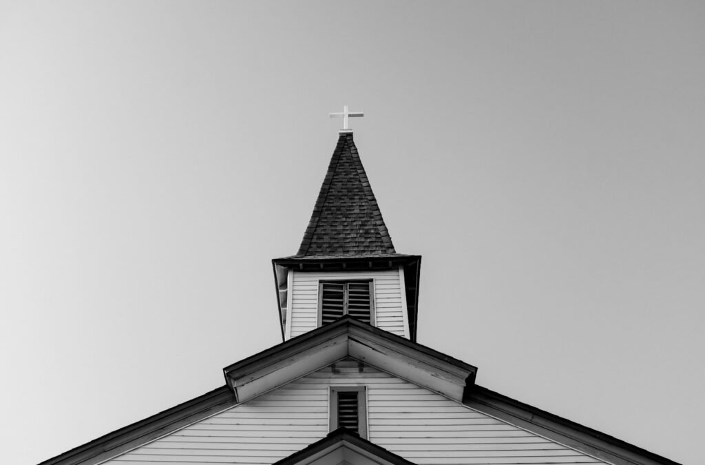roof with cross